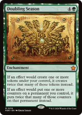 Doubling Season - Magic: The Gathering - FDN Near Mint Inglés