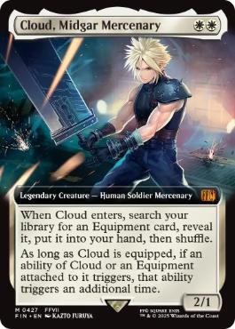 Cloud, Midgar Mercenary - Vista detallada 1 de Magic México | Hydra