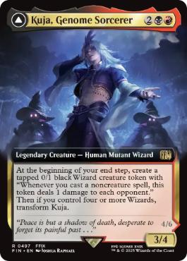 Kuja, Genome Sorcerer - Magic: The Gathering - FIN-BF Near Mint Inglés