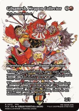 Gilgamesh, Weapon Collector - Magic: The Gathering - FCA Near Mint Inglés
