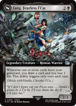 Fang, Fearless l'Cie - Magic: The Gathering - FIN-BF Near Mint Inglés