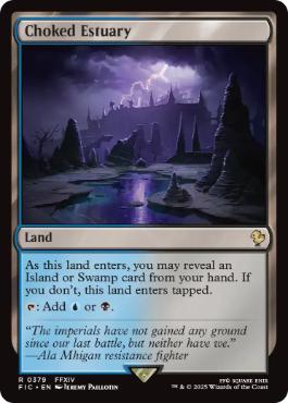 Choked Estuary - Magic: The Gathering - FIC Near Mint Inglés