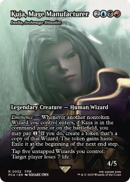 Kuja, Mage Manufacturer - Magic: The Gathering - FCA Near Mint Inglés
