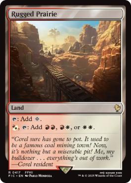 Rugged Prairie - Magic: The Gathering - FIC Near Mint Inglés