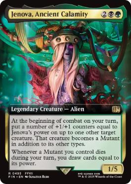 Jenova, Ancient Calamity - Magic: The Gathering - FIN-BF Near Mint Inglés
