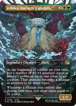 Jenova, Ancient Calamity - Magic: The Gathering - FIN-BF Near Mint Inglés