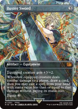 Buster Sword - Magic: The Gathering - FIN-BF Near Mint Inglés