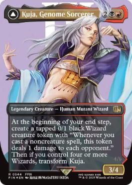 Kuja, Genome Sorcerer - Magic: The Gathering - FIN-BF Near Mint Inglés