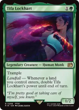 Tifa Lockhart - Magic: The Gathering - FIN Near Mint Inglés