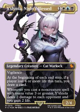 Y'shtola, Night's Blessed - Magic: The Gathering - FIC Near Mint Inglés