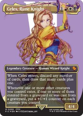 Celes, Rune Knight - Magic: The Gathering - FIC Near Mint Inglés