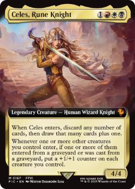 Celes, Rune Knight - Magic: The Gathering - FIC Near Mint Inglés