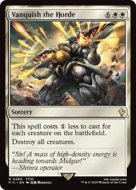 Vanquish the Horde - Magic: The Gathering - FIC Near Mint Inglés