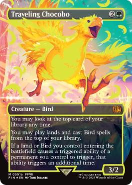 Traveling Chocobo - Magic: The Gathering - FIN-BF Near Mint Inglés