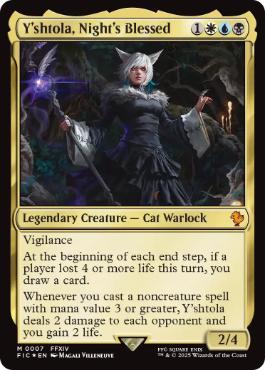 Y'shtola, Night's Blessed - Magic: The Gathering - FIC Near Mint Inglés