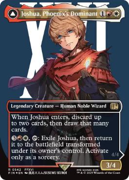 Joshua, Phoenix's Dominant - Magic: The Gathering - FIN-BF Near Mint Inglés