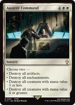 Austere Command - Vista detallada 1 de Magic México | Hydra