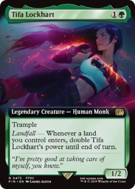 Tifa Lockhart - Magic: The Gathering - FIN-BF Near Mint Inglés