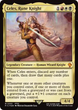 Celes, Rune Knight - Magic: The Gathering - FIC Near Mint Inglés
