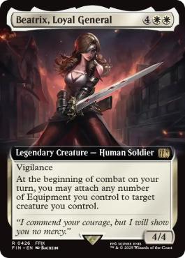 Beatrix, Loyal General - Magic: The Gathering - FIN-BF Near Mint Inglés
