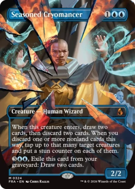 Seasoned Cryomancer - Magic: The Gathering - FRA-BF Near Mint Inglés