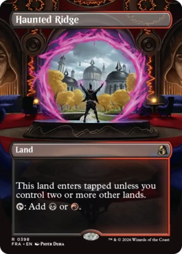 Haunted Ridge - Magic: The Gathering - FRA-BF Near Mint Inglés