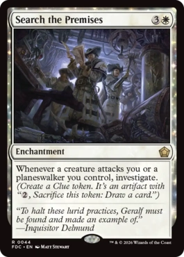 Search the Premises - Magic: The Gathering - FDC Near Mint Inglés