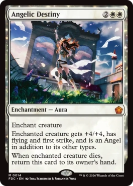 Angelic Destiny - Magic: The Gathering - FDC Near Mint Inglés