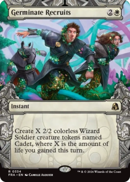 Germinate Recruits - Magic: The Gathering - FRA-BF Near Mint Inglés