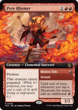 Pyre Rhymer - Magic: The Gathering - FRA-BF Near Mint Inglés