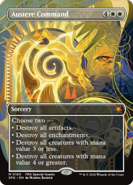 Austere Command - Magic: The Gathering - SPG Near Mint Inglés