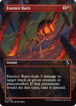 Essence Burn - Magic: The Gathering - FRA-BF Near Mint Inglés