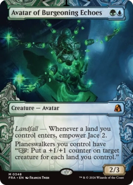Avatar of Burgeoning Echoes - Magic: The Gathering - FRA-BF Near Mint Inglés