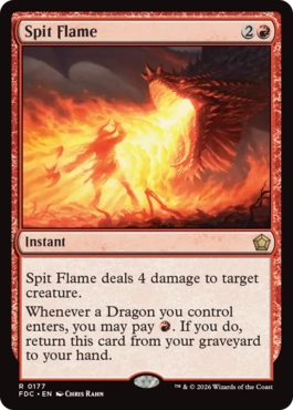Spit Flame - Vista detallada 1 de Magic México | Hydra