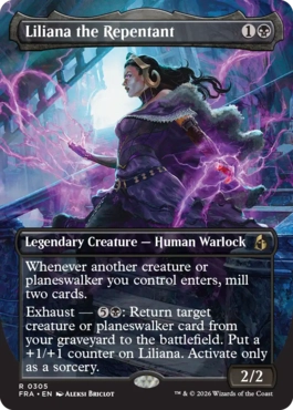 Liliana the Repentant - Magic: The Gathering - FRA-BF Near Mint Inglés