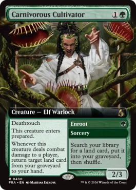 Carnivorous Cultivator - Magic: The Gathering - FRA-BF Near Mint Inglés