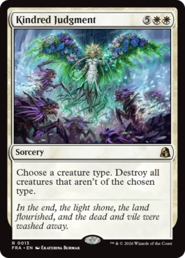 Kindred Judgment - Magic: The Gathering - FRA Near Mint Inglés