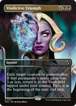 Vindictive Triumph - Magic: The Gathering - FRA-BF Near Mint Inglés