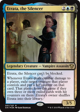 Etrata, the Silencer - Magic: The Gathering - GK1-UB Near Mint Japonés