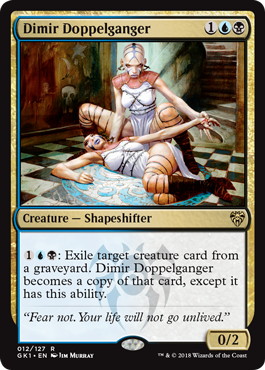 Dimir Doppelganger - Magic: The Gathering - GK1-UB Near Mint Japonés