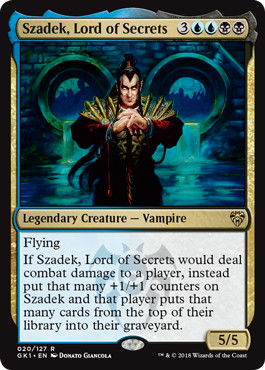 Szadek, Lord of Secrets - Magic: The Gathering - GK1-UB Near Mint Japonés