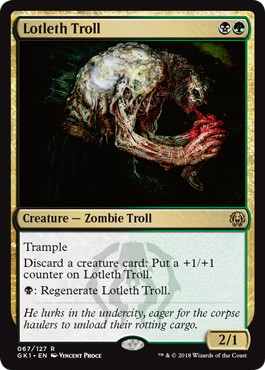 Lotleth Troll - Vista detallada 1 de Magic México | Hydra