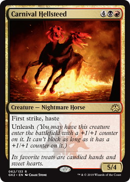 Carnival Hellsteed - Magic: The Gathering - GK2-BR Near Mint Japonés