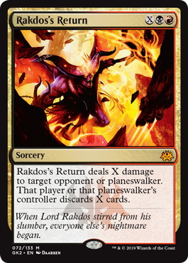 Rakdos's Return - Magic: The Gathering - GK2-BR Near Mint Japonés