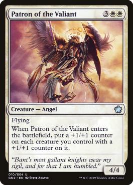 Patron of the Valiant - Magic: The Gathering - GN2 Near Mint Inglés