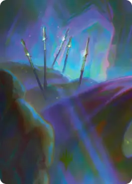 【Art Card】Long-Lost Lances - Magic: The Gathering - HOC Near Mint Inglés