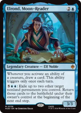 Elrond, Moon-Reader - Vista detallada 1 de Magic México | Hydra