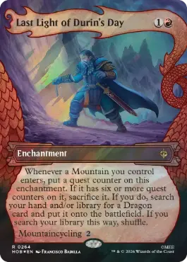 Last Light of Durin's Day - Magic: The Gathering - HOB-BF Near Mint Inglés