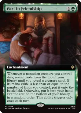 Part in Friendship - Magic: The Gathering - HOB-BF Near Mint Inglés