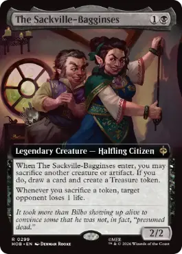 The Sackville-Bagginses - Magic: The Gathering - HOB-BF Near Mint Inglés